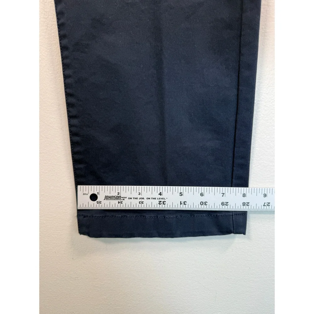 UNTUCKit Chinos Mens 34x32 St. Clair Relaxed Fit Navy Blue Stretch OfficeEUC